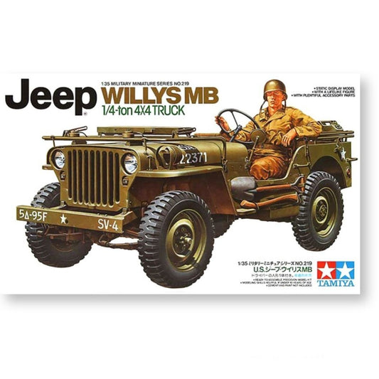 TAMIYA 1/35 Jeep Willys MB 1/4-Ton Truck (35219)