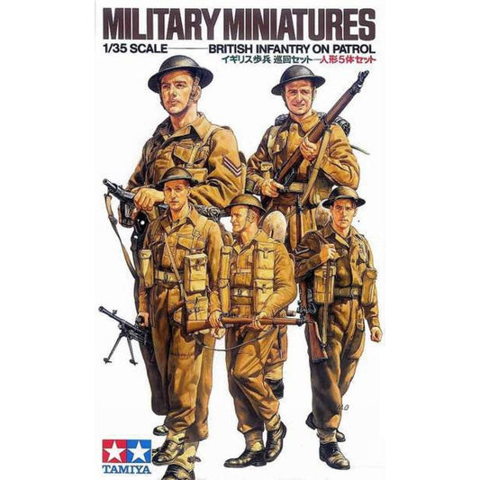 TAMIYA 1/35 British Infantry On Patrol (35223)