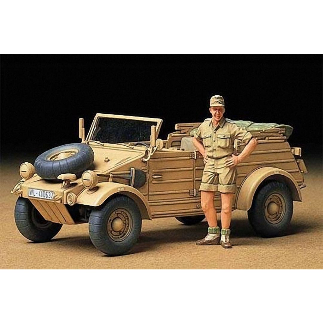 TAMIYA 1/35 German Kuebelwagen Type 82 Africa-Corps (35238)