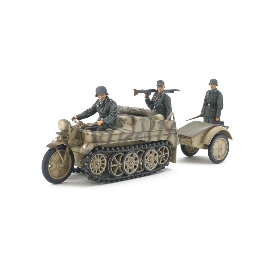 TAMIYA 1/35 German Sd.Kfz.2 Kettenkraftrad (Mid-Production) (35377)