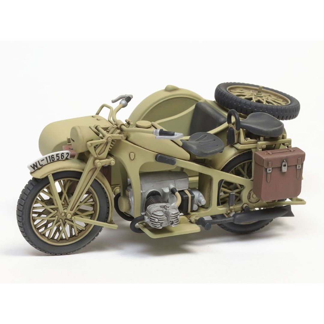 TAMIYA 1/35 German KS600 Motorcycle & Sidecar (35384)