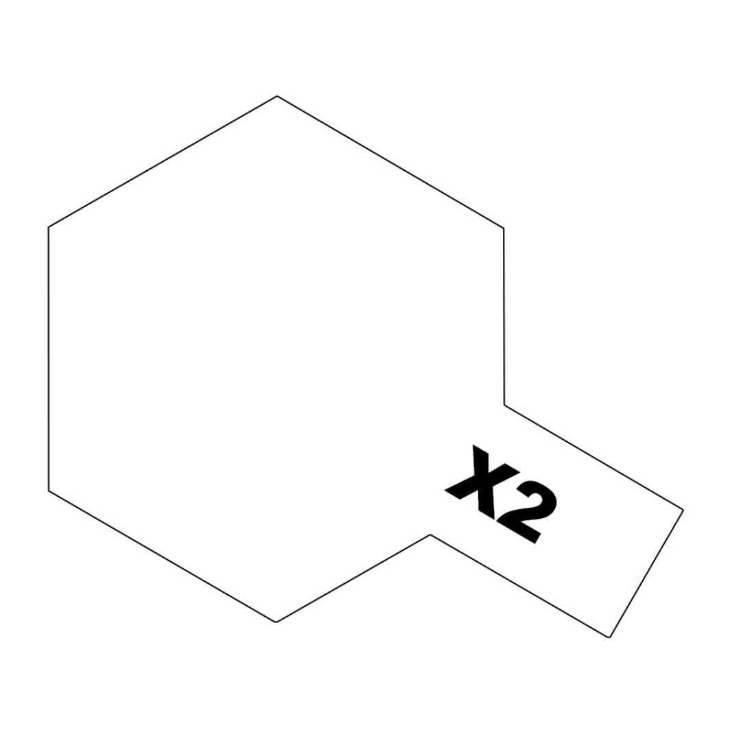 TAMIYA Acrylic Mini X-2 White 10ml #81502