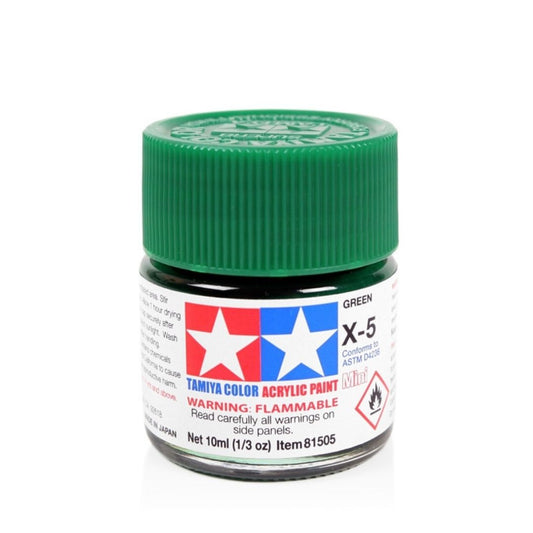 TAMIYA Acrylic Mini X-5 Green 10ml #81505