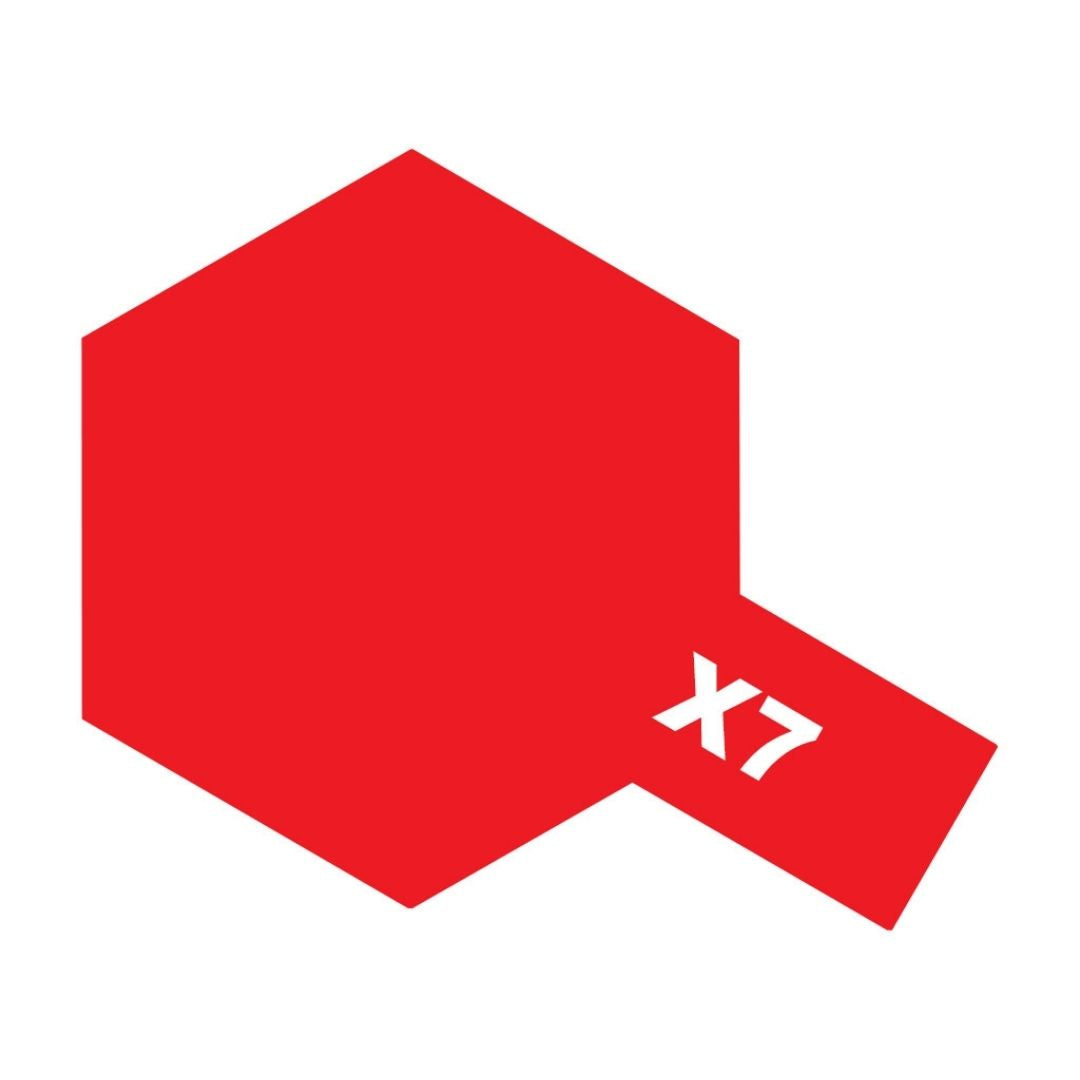 TAMIYA Acrylic Mini X-7 Red 10ml #81507