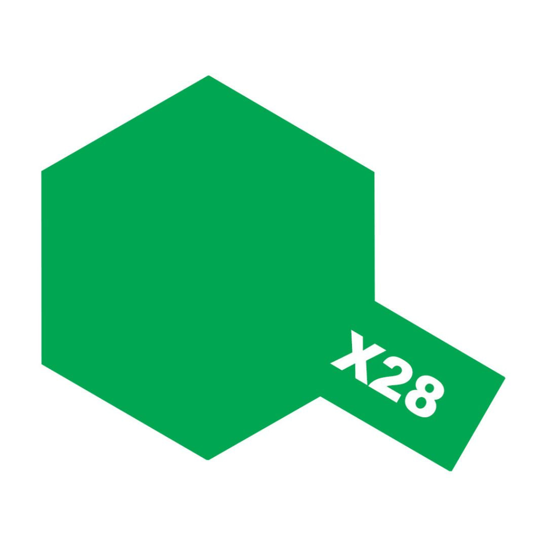 TAMIYA Acrylic Mini X-28 Park Green 10ml #81528
