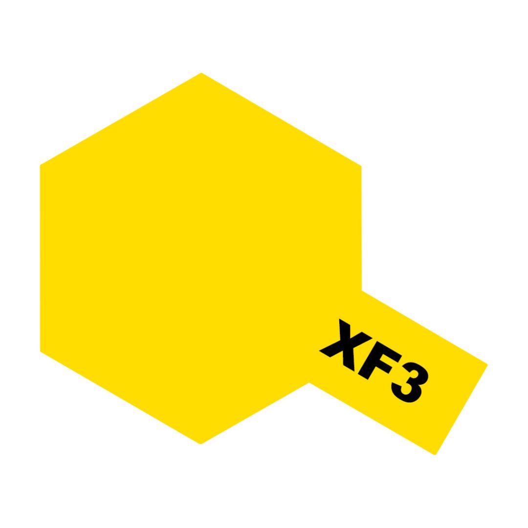 TAMIYA Acrylic Mini XF-3 Flat Yellow 10ml #81703