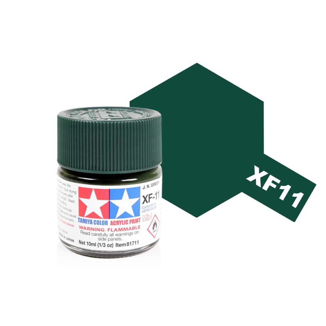 TAMIYA Acrylic Mini XF-11 J.N. Green 10ml #81711