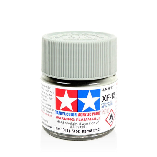 TAMIYA Acrylic Mini XF-12 J.N. Grey 10ml #81712