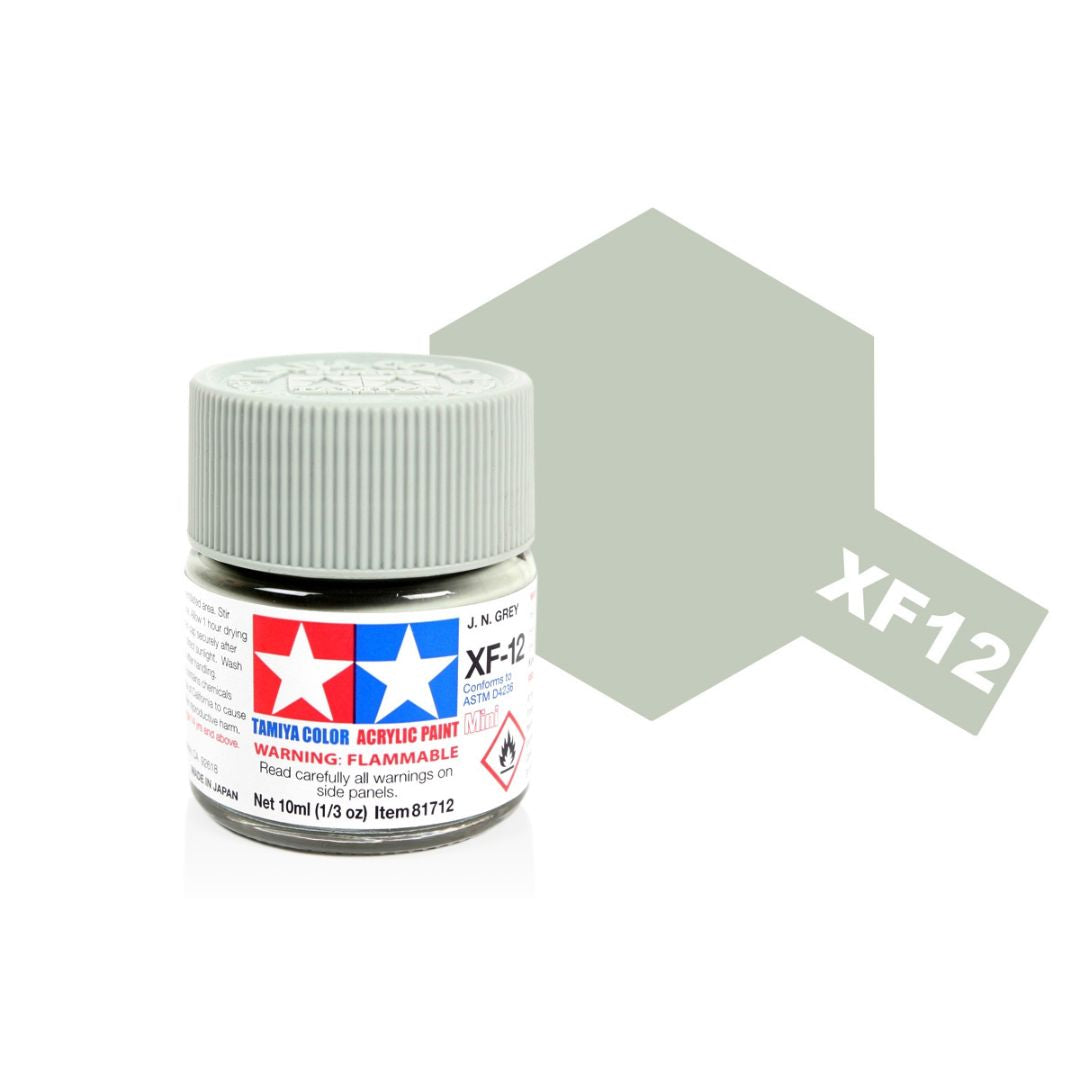 TAMIYA Acrylic Mini XF-12 J.N. Grey 10ml #81712