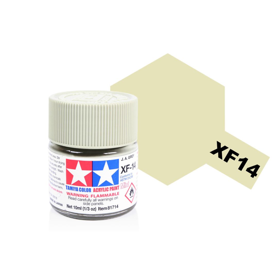 TAMIYA Acrylic Mini XF-14 J.A. Grey 10ml #81714