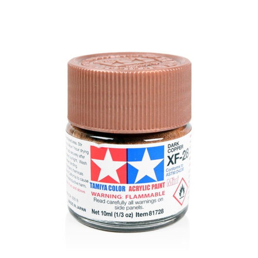 TAMIYA Acrylic Mini XF-28 Dark Copper 10ml #81728