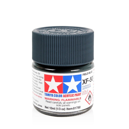 TAMIYA Acrylic Mini XF-50 Field Blue 10ml #81750
