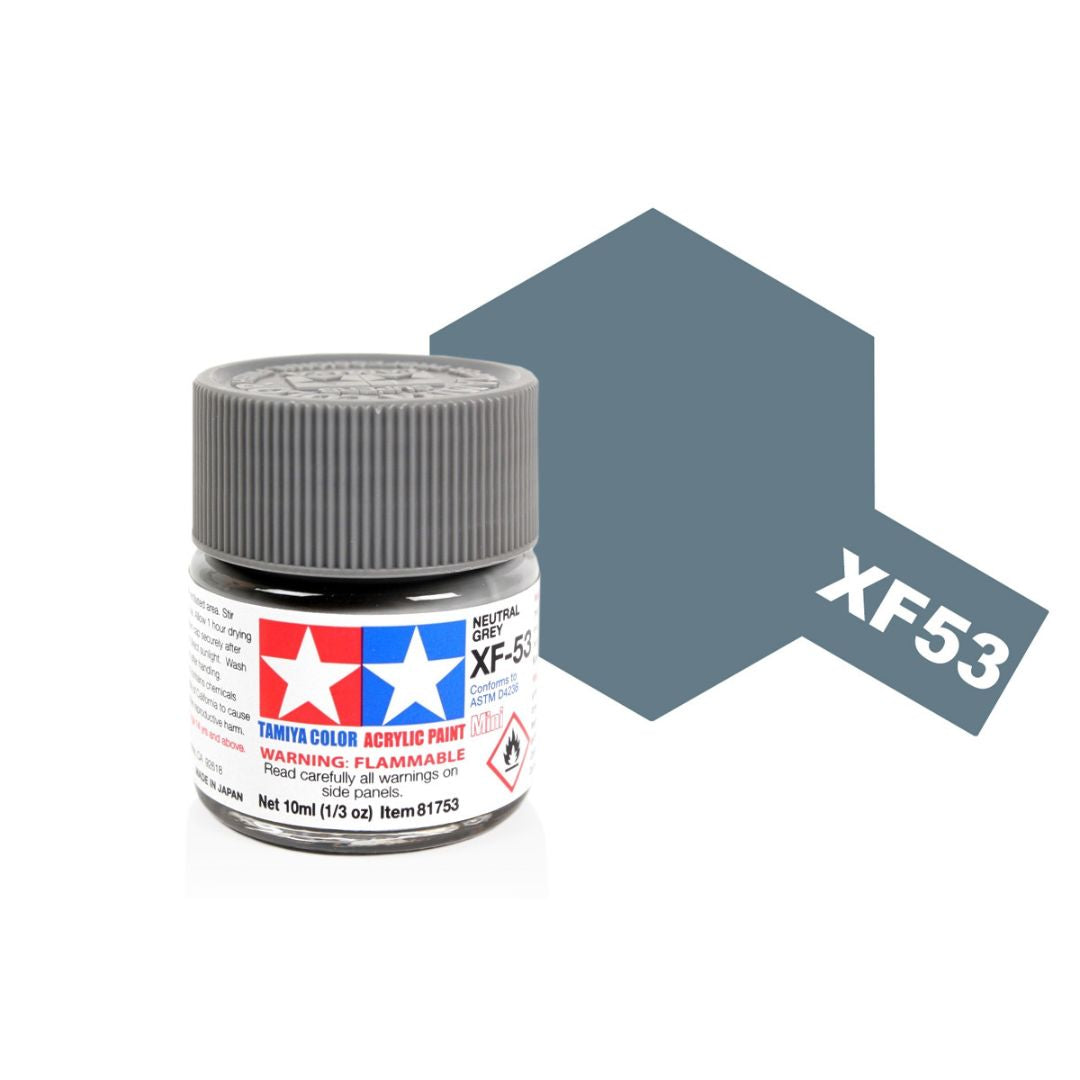 TAMIYA Acrylic Mini XF-53 Neutral Grey 10ml #81753