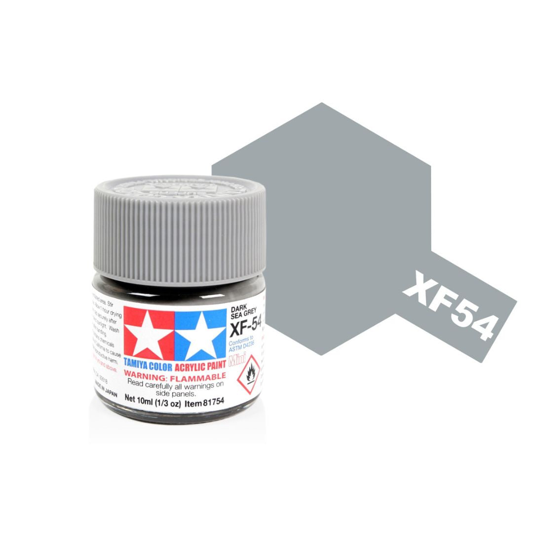 TAMIYA Acrylic Mini XF-54 Dark Sea Grey 10ml #81754