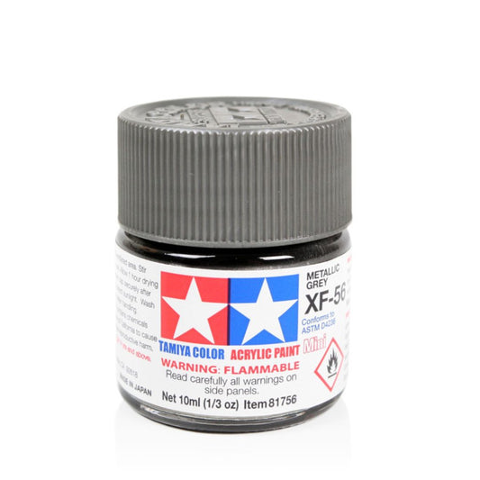 TAMIYA Acrylic Mini XF-56 Metallic Grey 10ml #81756