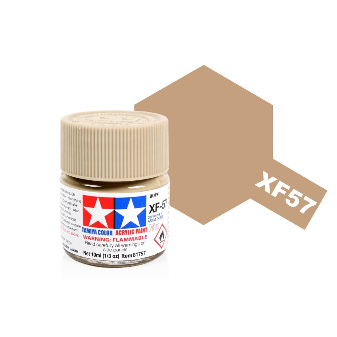 TAMIYA Acrylic Mini XF-57 Buff 10ml #81757
