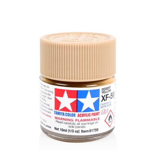 TAMIYA Acrylic Mini XF-59 Desert Yellow 10ml #81759