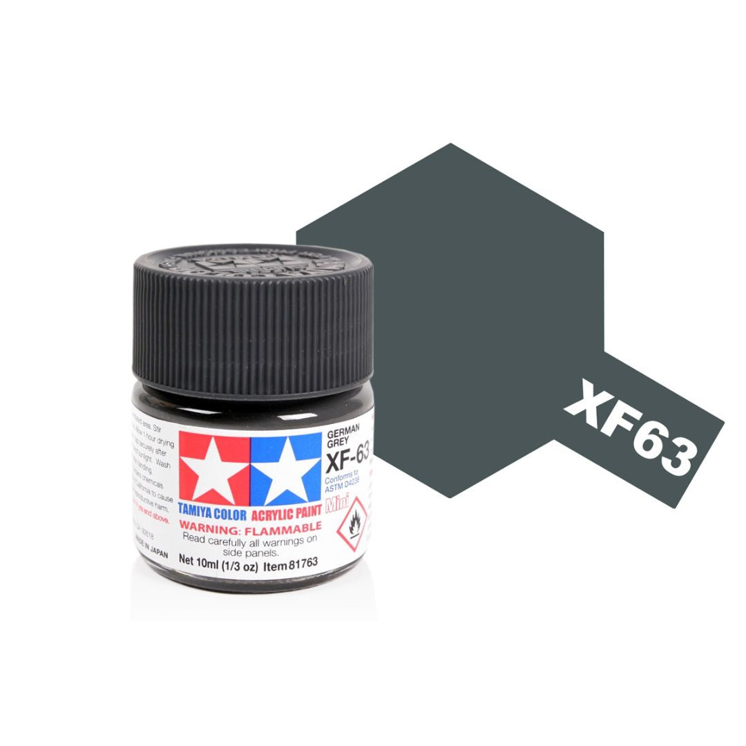 TAMIYA Acrylic Mini XF-63 German Grey 10ml #81763