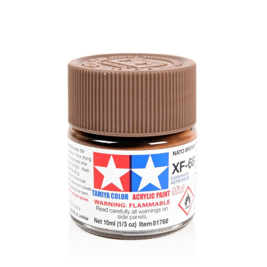 TAMIYA Acrylic Mini XF-68 NATO Brown 10ml #81768