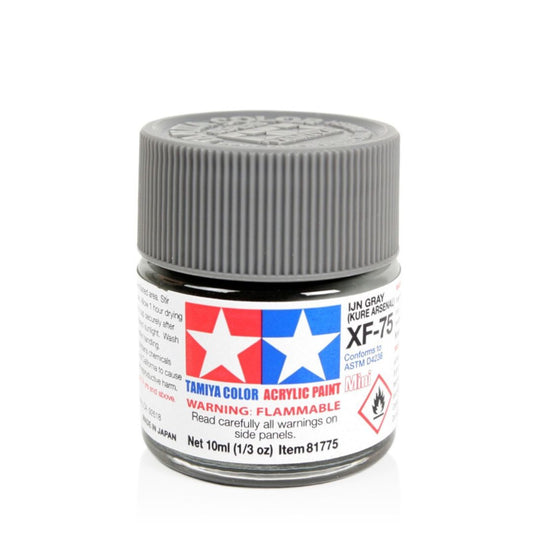 TAMIYA Acrylic Mini XF-75 IJN Grey (KURE ARSENAL) 10ml #81775