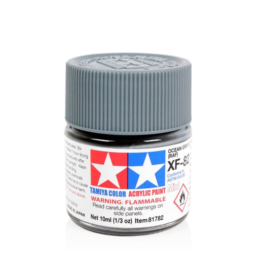 TAMIYA Acrylic Mini XF-82 RAF Ocean Grey 2 10ml #81782