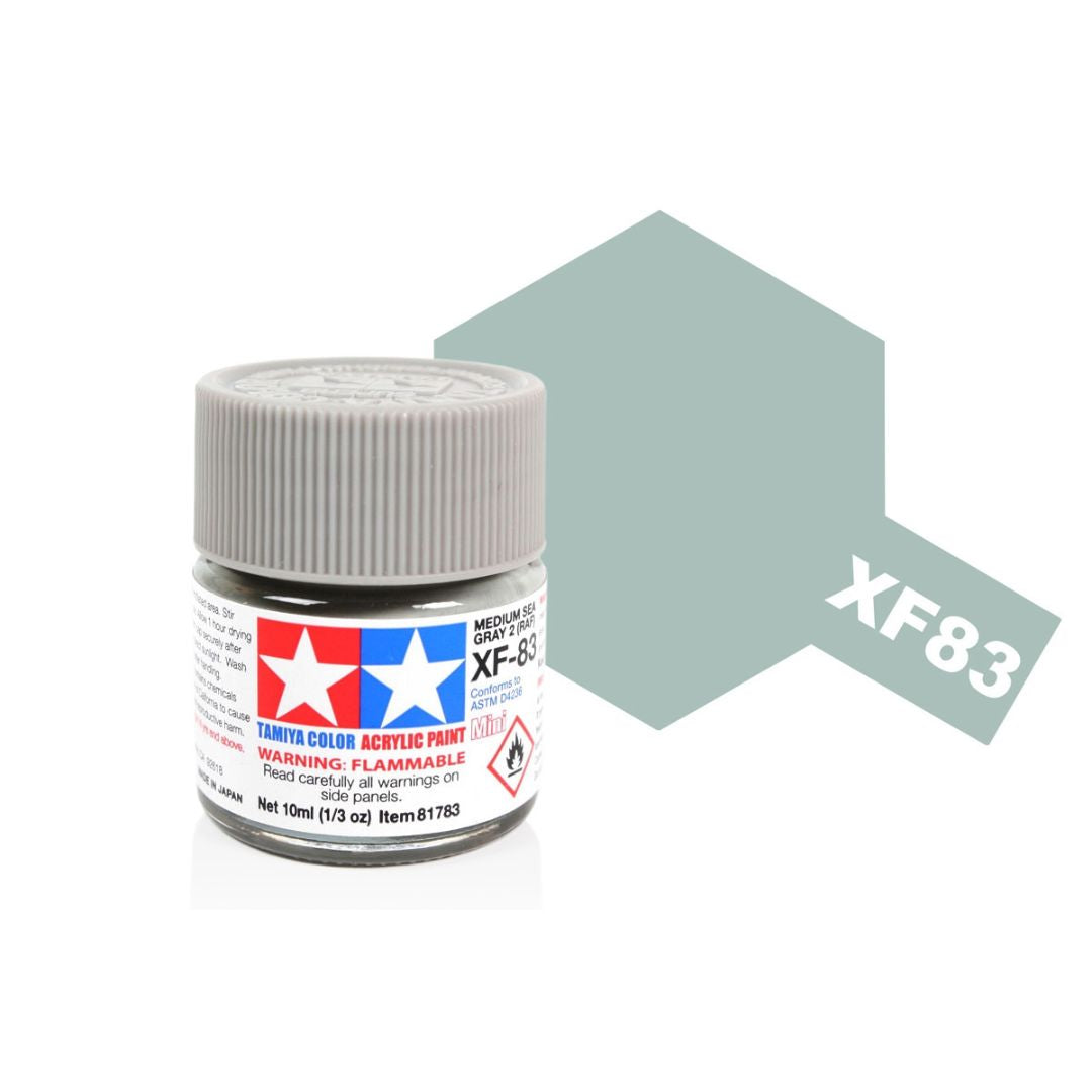 TAMIYA Acrylic Mini XF-83 RAF Medium Sea Grey 2 10ml #81783