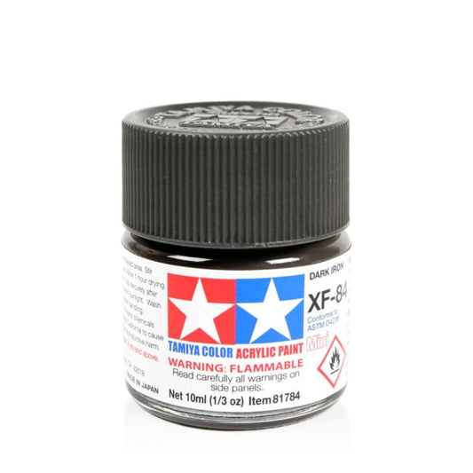 TAMIYA Acrylic Mini XF-84 Dark Iron 10ml #81784