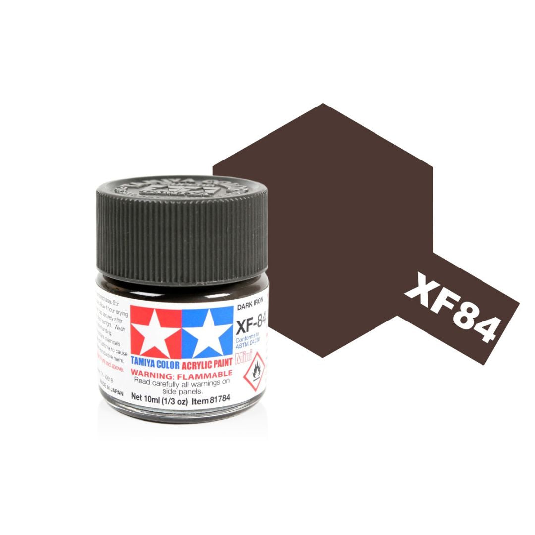 TAMIYA Acrylic Mini XF-84 Dark Iron 10ml #81784