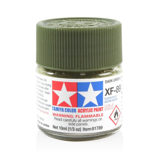TAMIYA Acrylic Mini XF-89 Dark Green 2 10ml #81789
