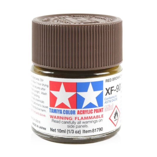 TAMIYA Acrylic Mini XF-90 Red Brown 2 10ml #81790