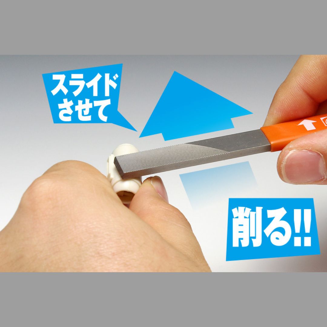 WAVE HT289 HG File Horizontal Slide Type Flat (Medium & Coarse)