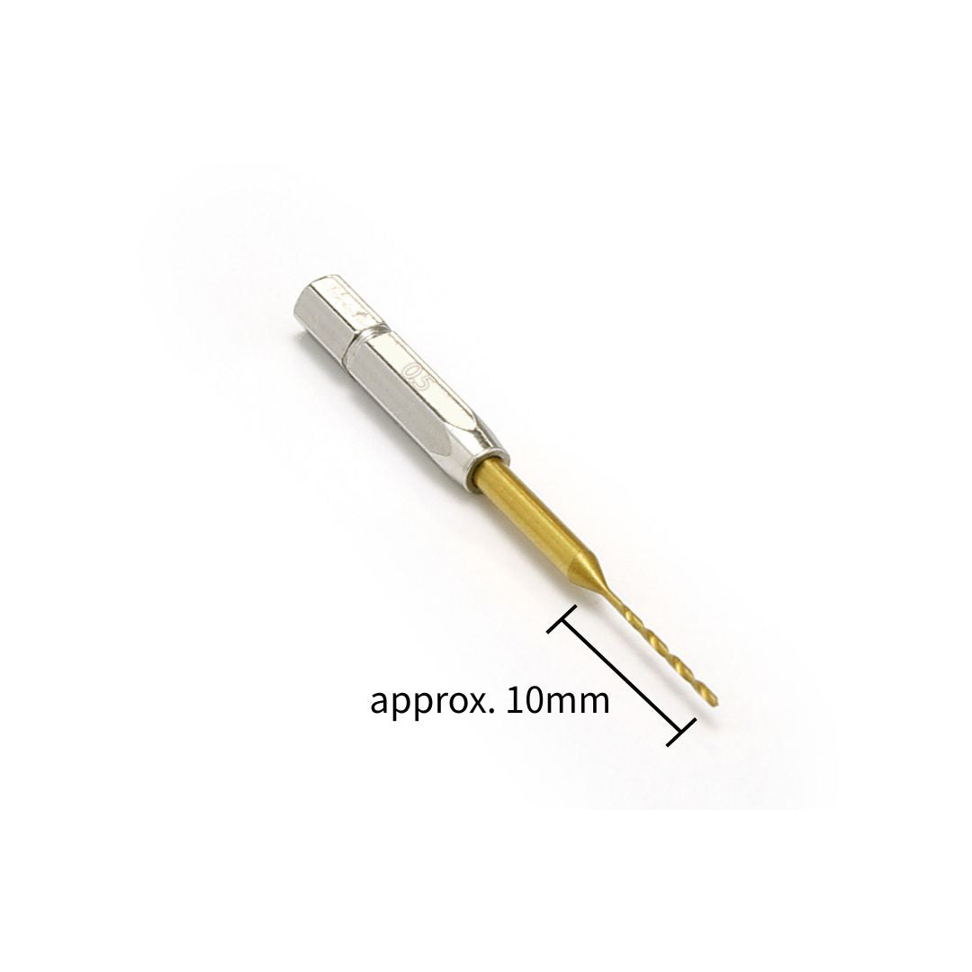WAVE HT337 HG One Touch Pin Vice Drill Bit 0.7 mm (Hobby Tool)