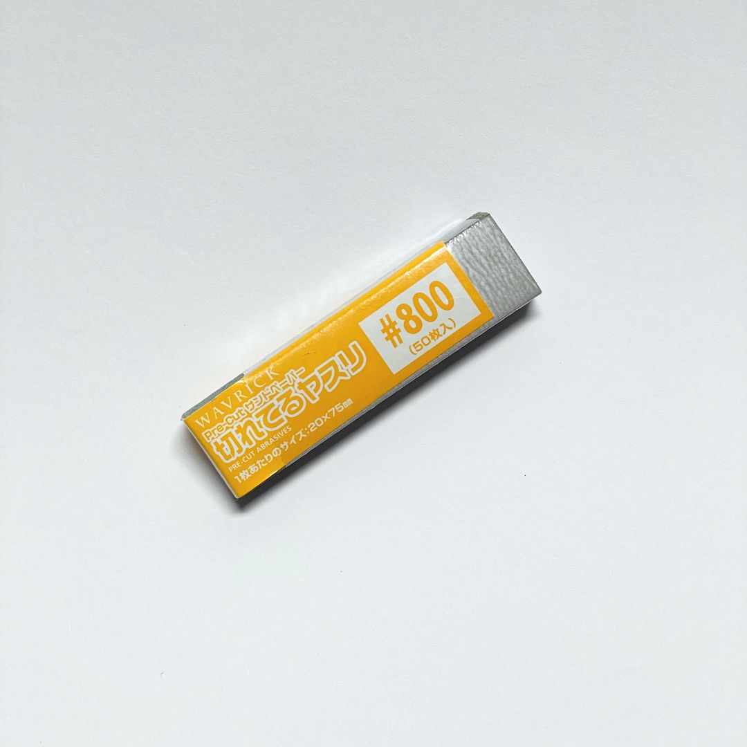 WAVE HT653 Pre-Cut Sandpaper 800 (50 pcs)