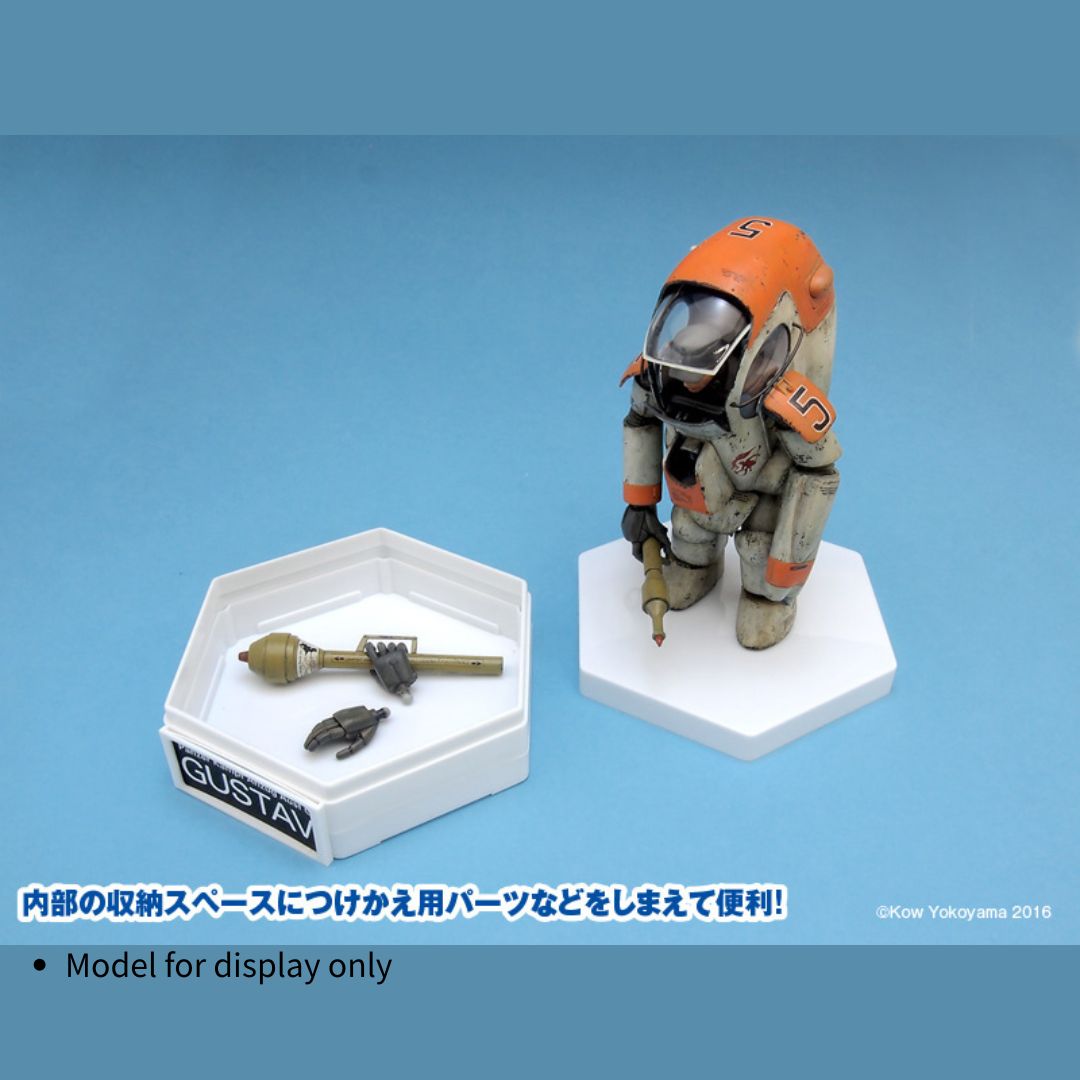 WAVE KF022 HEXAGON BASE for Scale Model