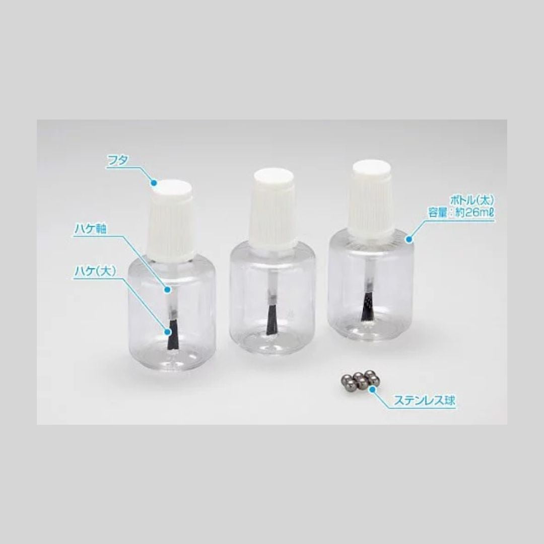WAVE OF066 Plastic Bottle w/ Brush