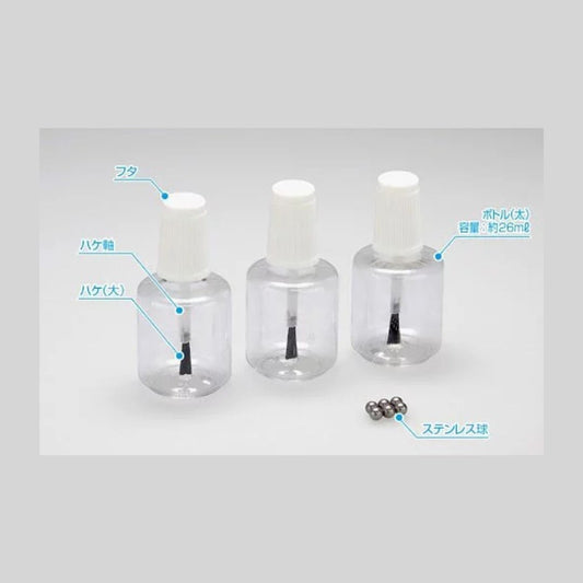WAVE OF066 Plastic Bottle w/ Brush