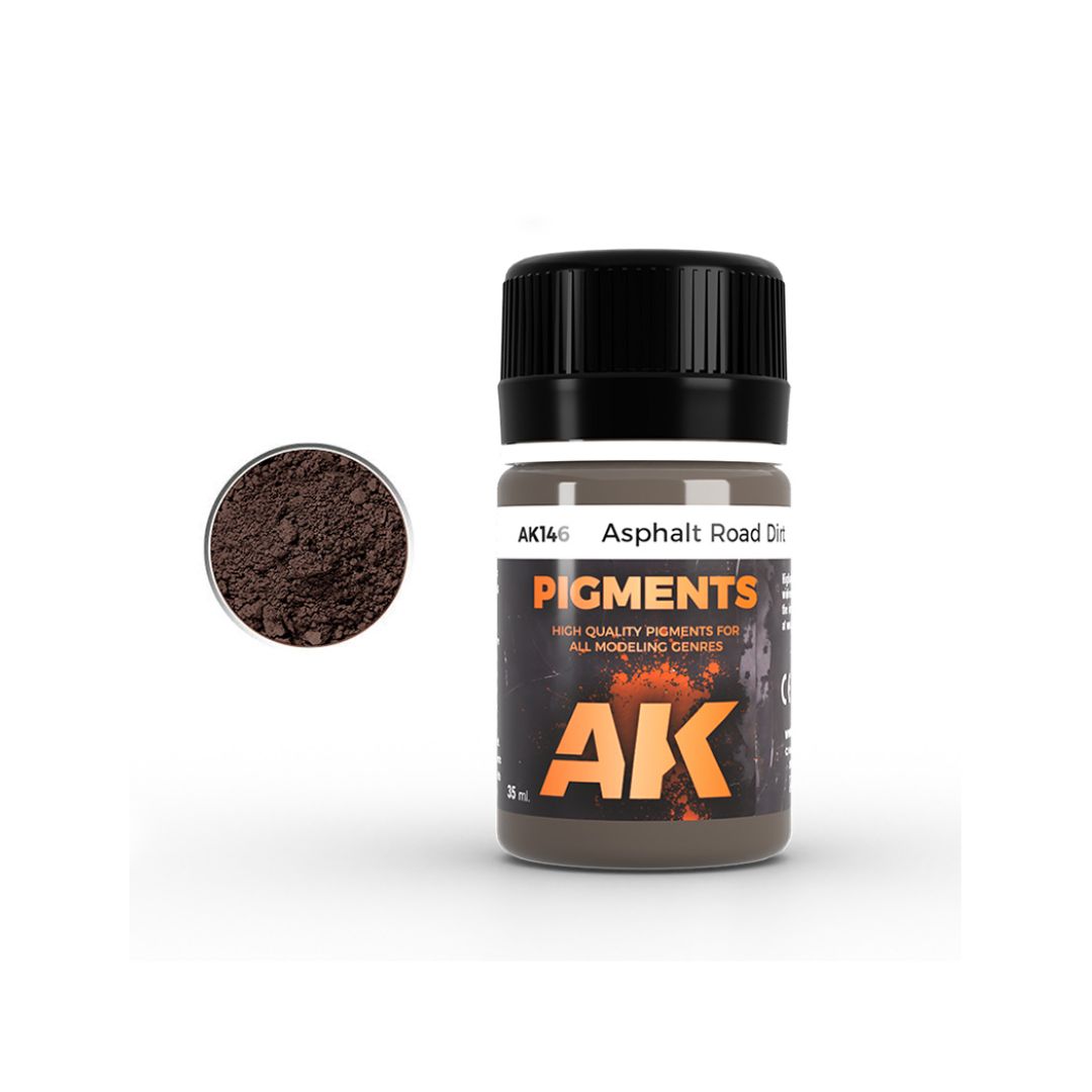 AK Interactive Pigments AK146 - Asphalt Road Dirt 35ml