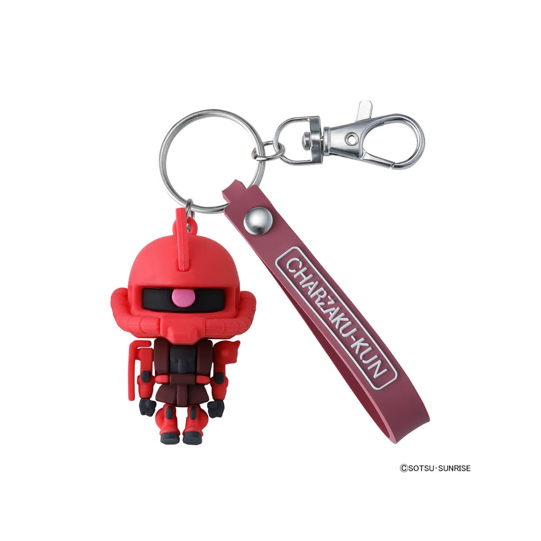 Bandai CHARZAKU-KUN 3D Rubber Mascot Keychain