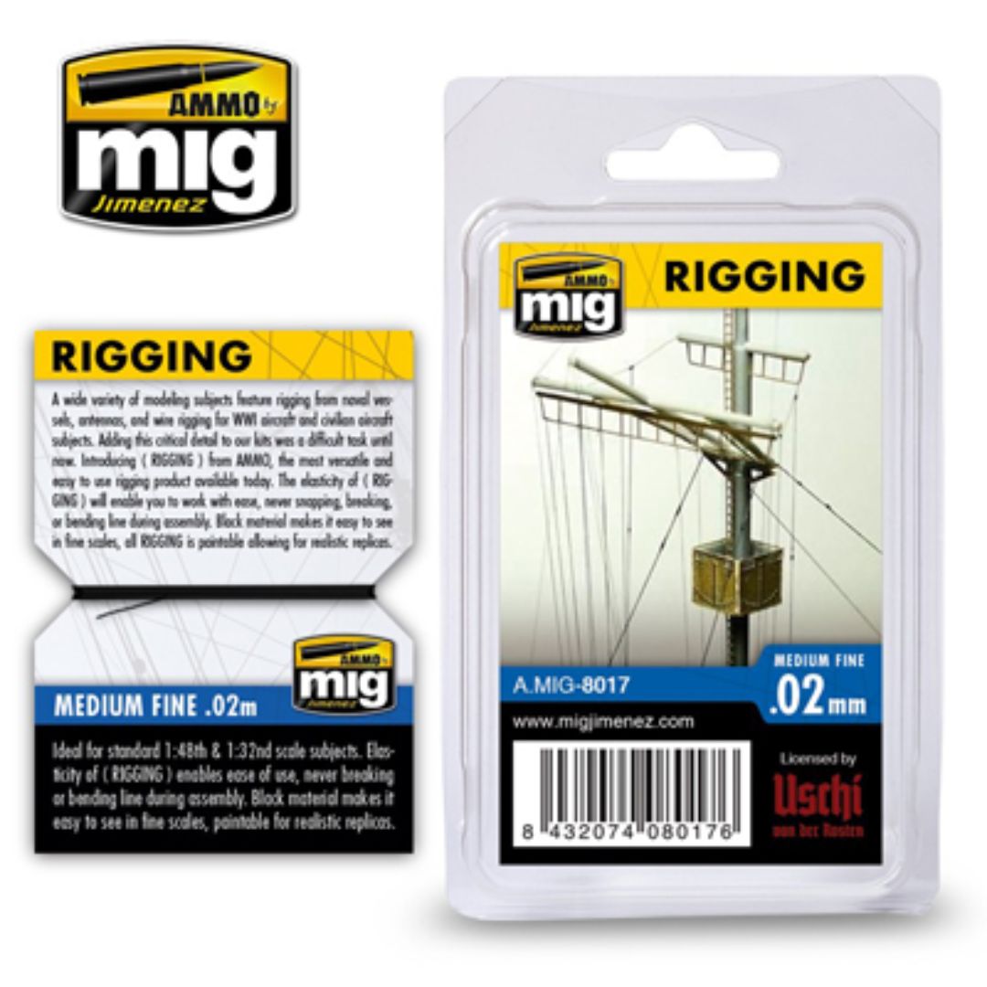MIG 8017 Rigging Super Fine 0.2mm