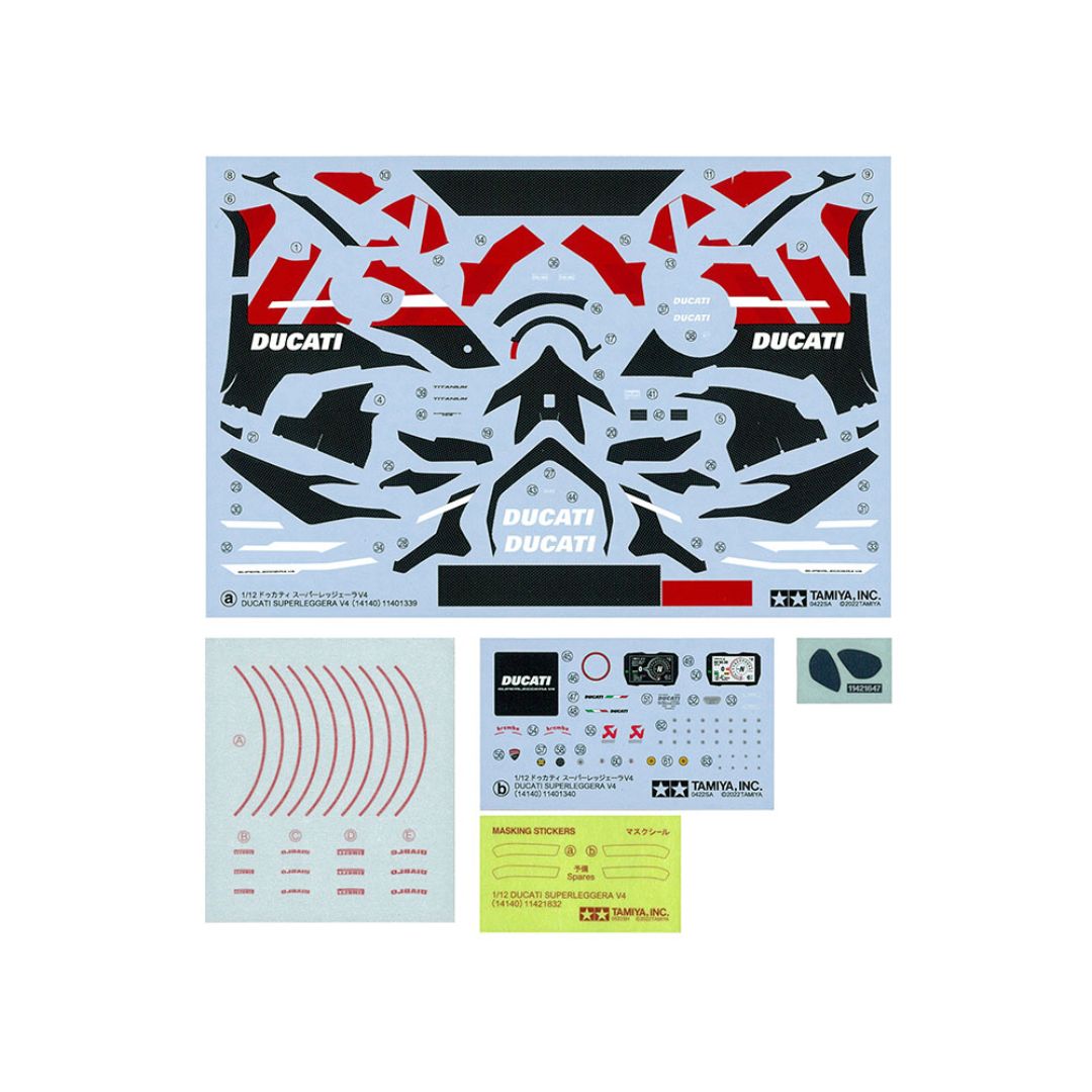 TAMIYA 1/12 Ducati Superleggera V4 (14140)