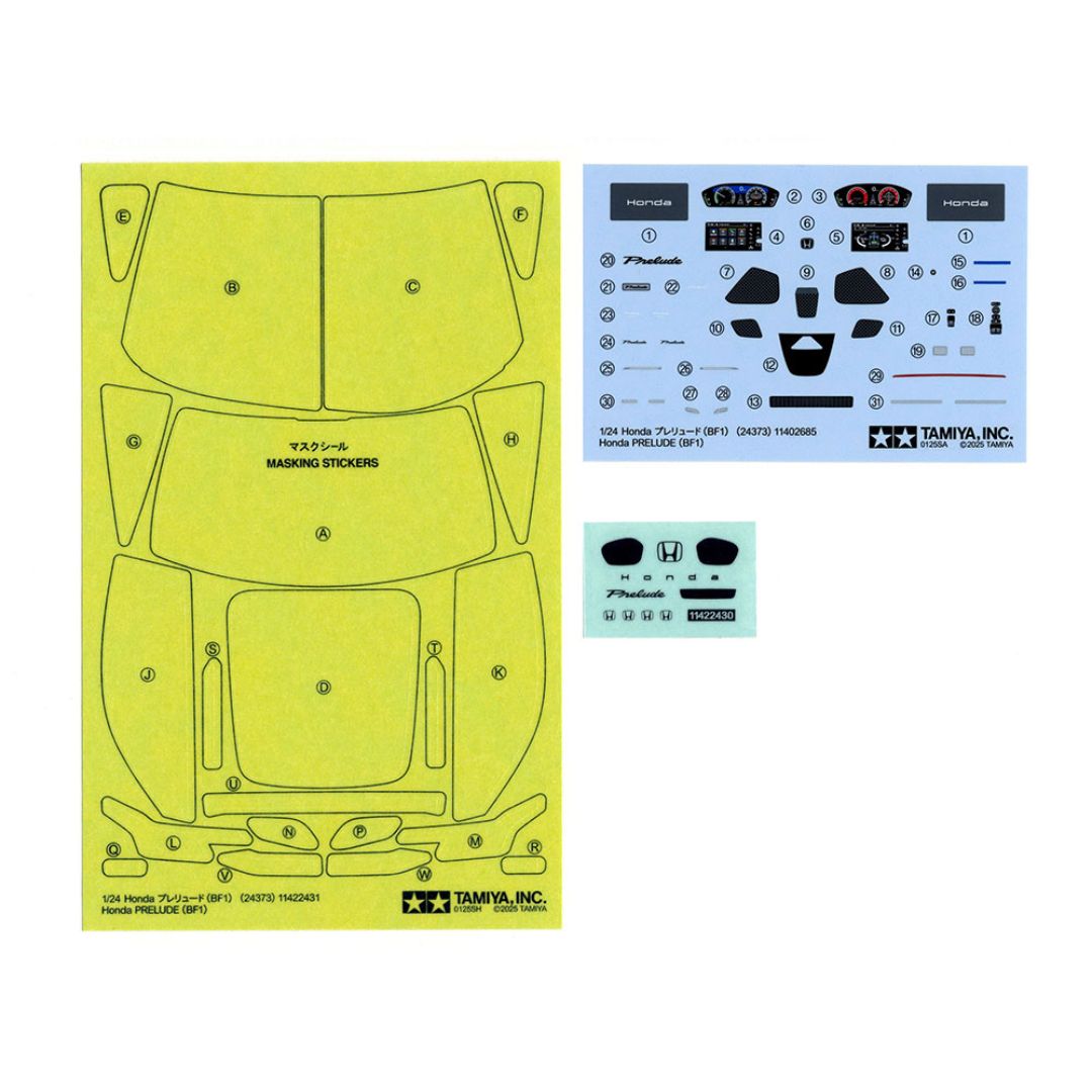 TAMIYA 1/24 Honda PRELUDE (BF1) (24373)