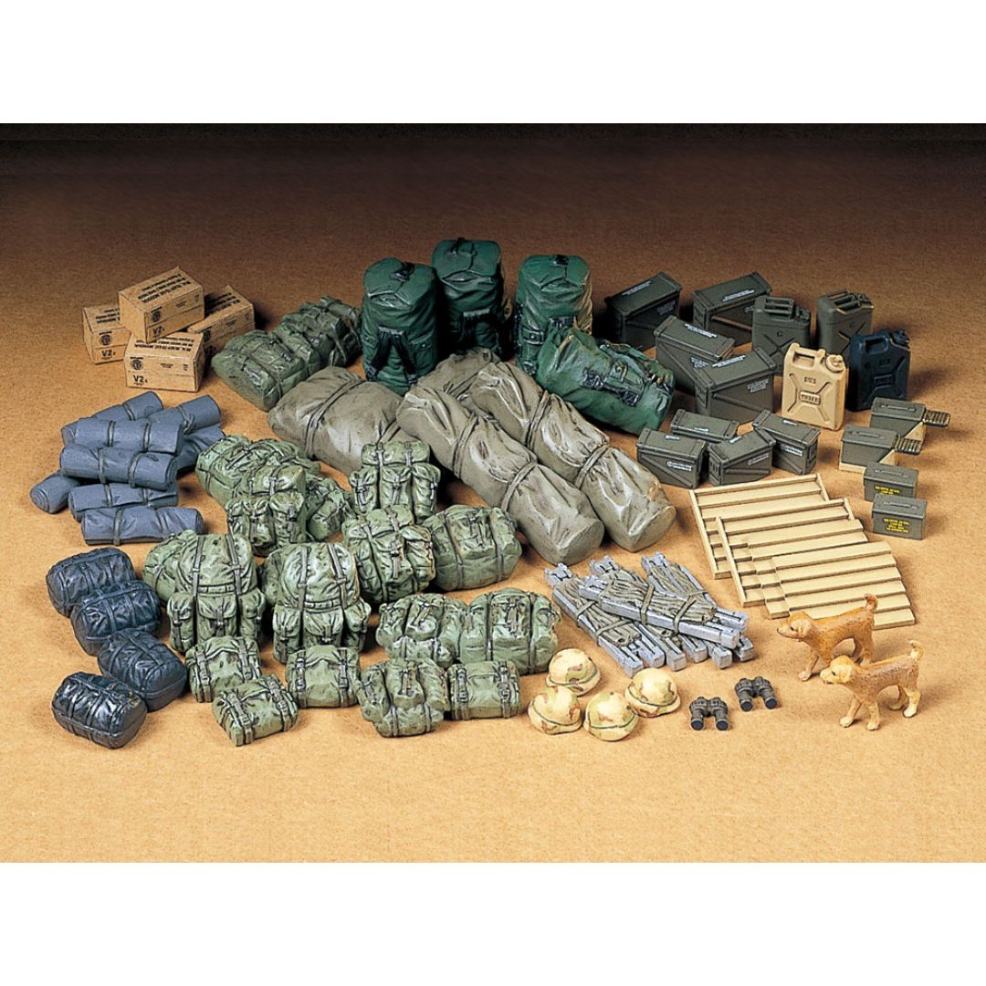 TAMIYA 1/35 Modern U.S. Military Equipment Set (35266)