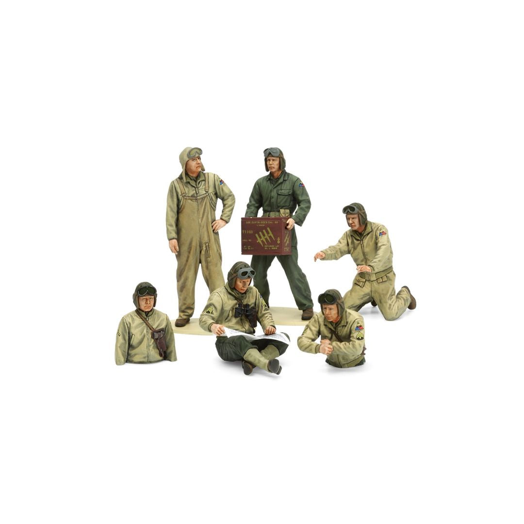TAMIYA 1/35 U.S. Tank Crew Set (European Theater) (35347)