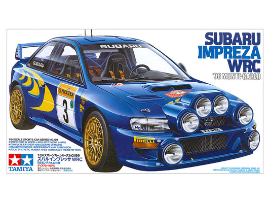 TAMIYA 1/24 Subaru Impreza Wrc 98 Monte-Carlo (24199)