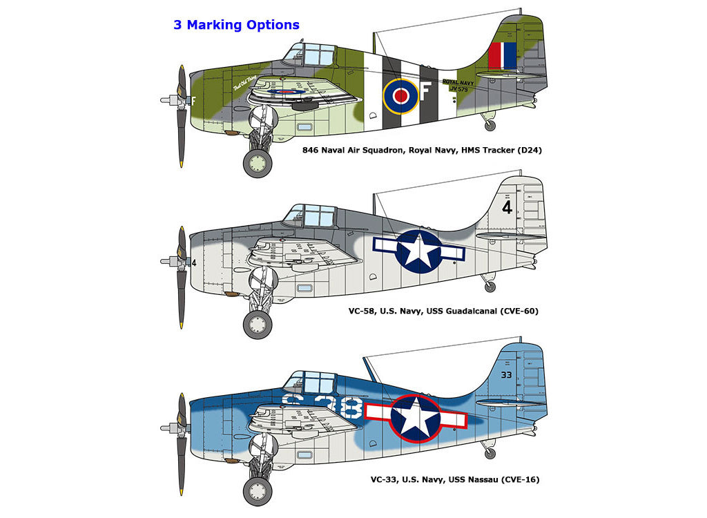 TAMIYA 1/48 Grumman FM-1 Wildcat/Martlet Mk.V (61126)