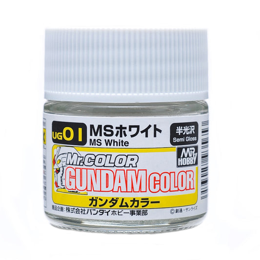 Mr Hobby Gundam Color UG01 MS White 10ml