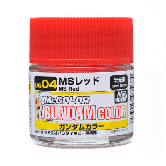 Mr Hobby Gundam Color UG04 MS Red 10ml