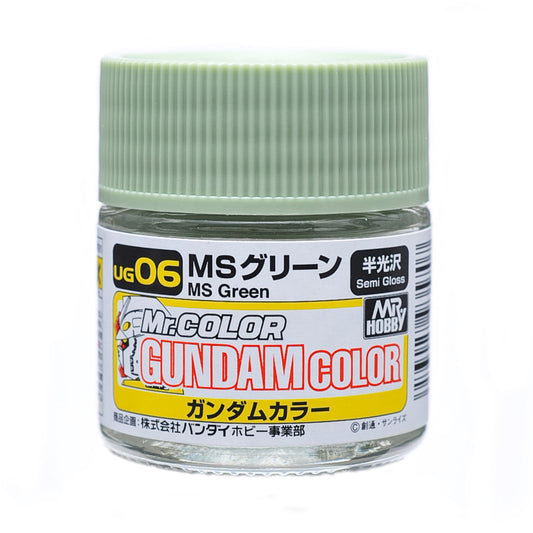 Mr Hobby Gundam Color UG06 MS Green 10ml