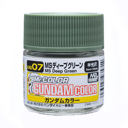 Mr Hobby Gundam Color UG07 MS Deep Green 10ml