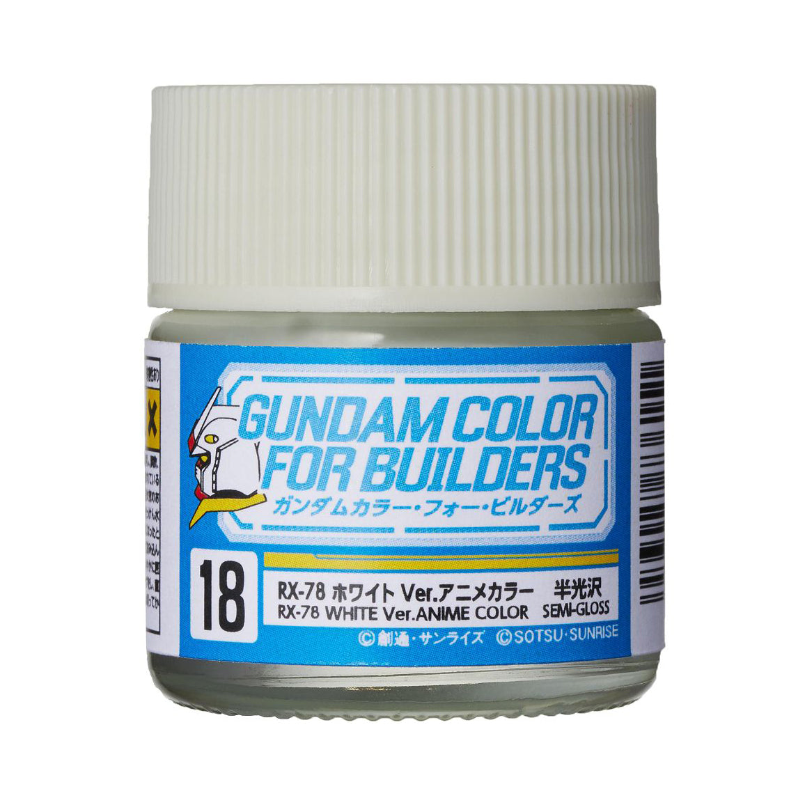 Mr Hobby Gundam Color UG18 RX-78 White Ver. Anime Color 10ml